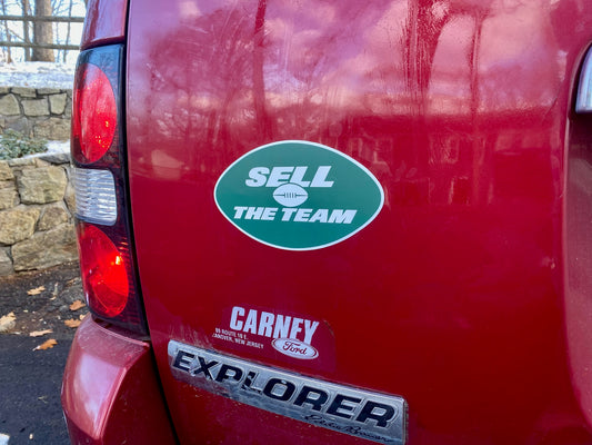 Jets Sell The Team Car/Fridge Magnet